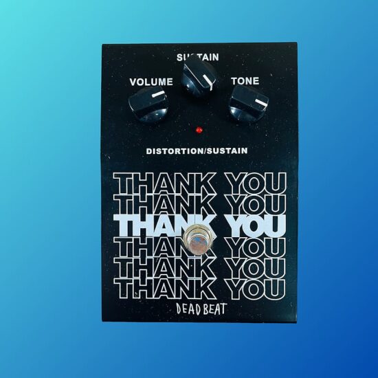 DeadBeat Sound Thank You Distortion/Sustainer 2017-2018 Black
