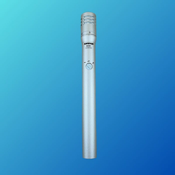 Shure SM81 Small Diaphragm Cardioid Condenser Microphone 1984 - Present Silver