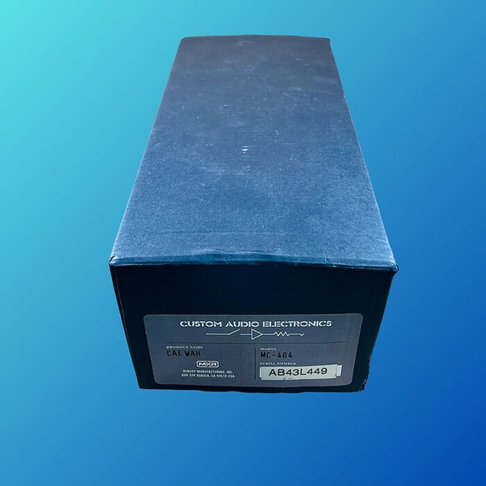 Dunlop MC404 CAE Custom Audio Electronics Wah 2010 - Present Black - Image 4