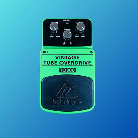 Behringer TO800 Vintage Tube Overdrive 2010s Green