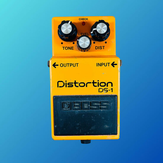 Boss DS-1 Distortion (Silver Label) 1994 - Present Orange