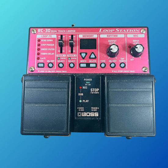 Boss RC-30 Loop Station 2011 - Present Red