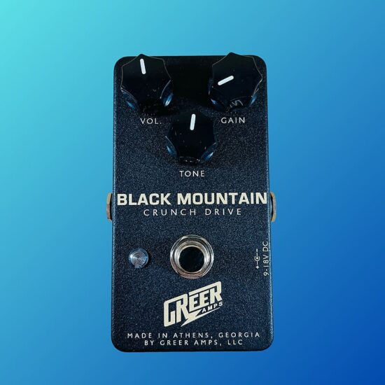 Greer Amps Black Mountain Crunch Drive Pedal