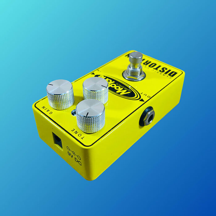 Modtone MT-CD Classic Valve Distortion 2010s Yellow - Image 4
