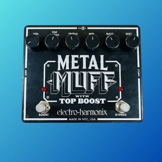 Electro-Harmonix Metal Muff Distortion with Top Boost 2006 - Present Black