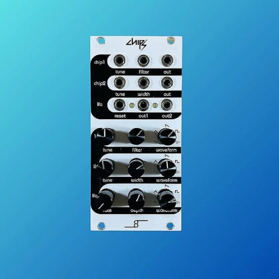 Cre8Audio Chipz Eurorack Synthesizer Module 2022 - Present - Silver