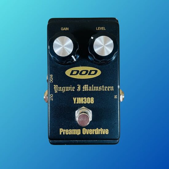 DOD YJM308 Yngwie J. Malmsteen Preamp Overdrive 2010s Black