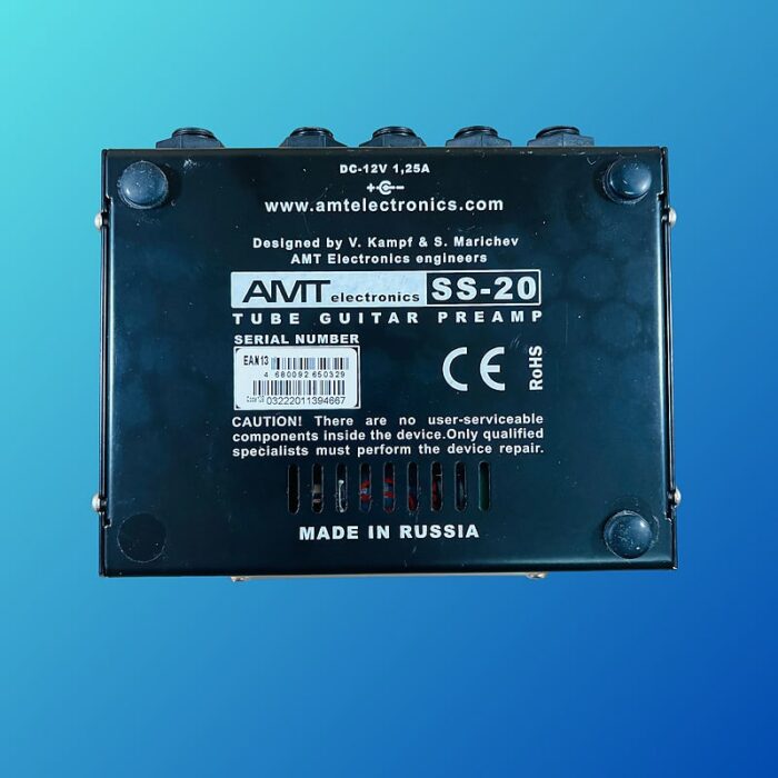 AMT Electronics SS-20 Guitar Preamp 2010s Black - Image 2