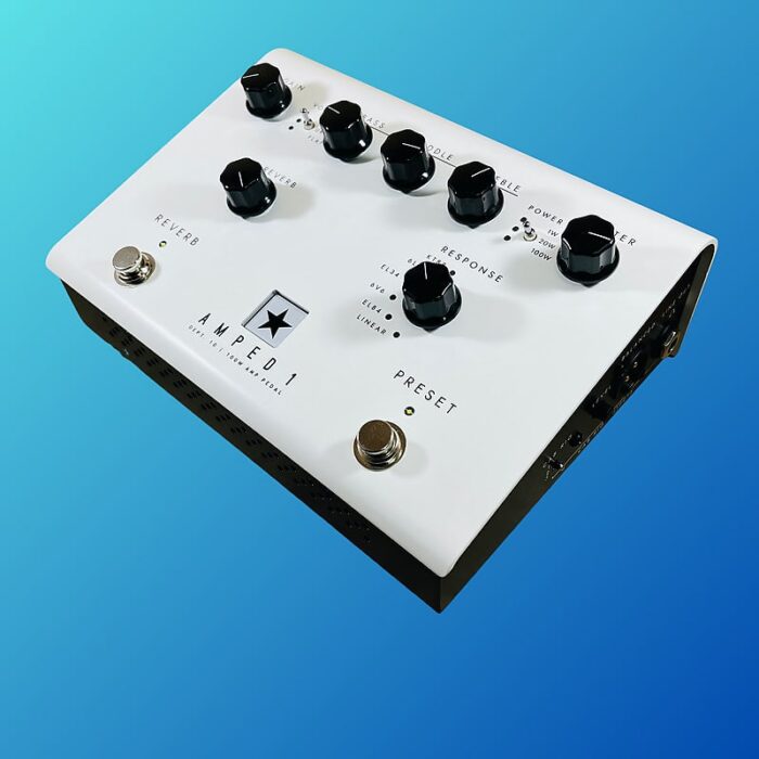 Blackstar AMPED 1 Dept. 10 100-Watt Guitar Amp Pedal 2022 - Present White - Image 4
