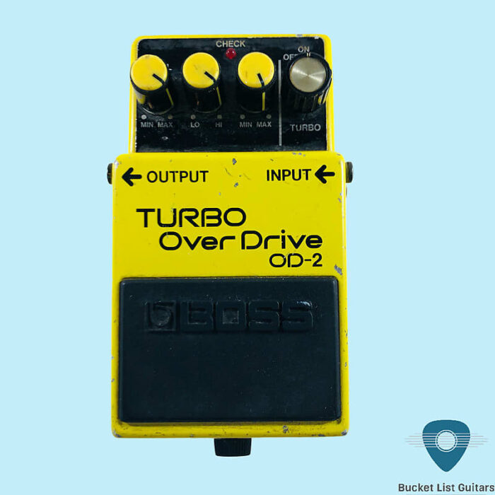 Boss OD-2 Turbo OverDrive (Black Label)