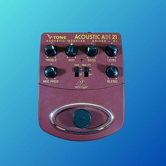 Behringer ADI21 V-Tone Acoustic Preamp 2010s Brown