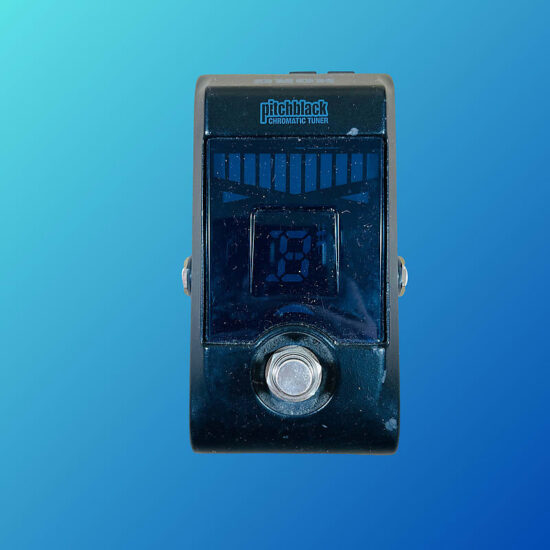 Korg Pitchblack Chromatic Guitar/Bass Tuning Pedal 2010s Black