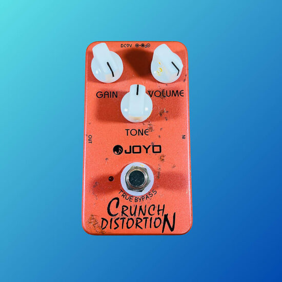Joyo JF-03 Crunch Distortion 2010s Red