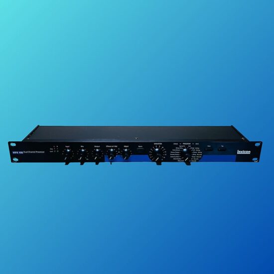Lexicon MPX 100 Dual Channel Processor 1990s Black