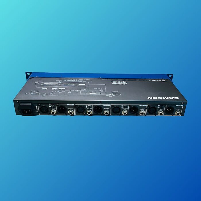 Samson S-Com 4 S Class 4-Channel Compressor/Gate 2010s Blue - Image 3