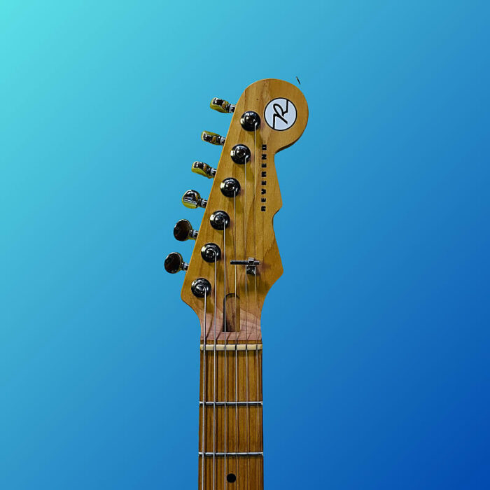 Reverend Double Agent W with Maple Fretboard 2010s Midnight Black - Image 5