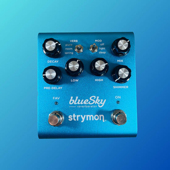 Strymon Blue Sky Reverberator V2 2022 - Present Blue