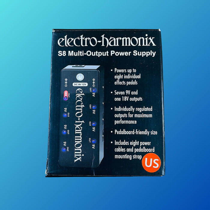 Electro-Harmonix S8 Multi-Output Power Supply 2019 - Present Black - Image 4