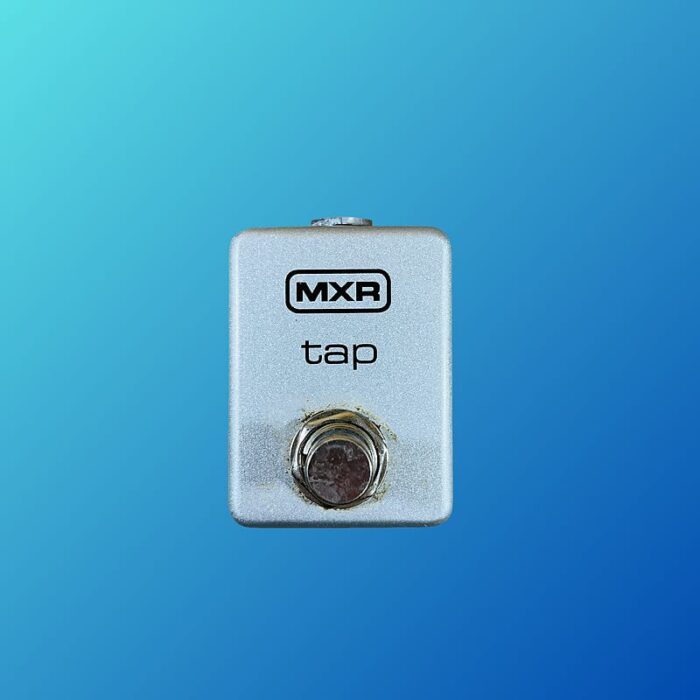 MXR M199 Tap Tempo Switch 2016 - Present Silver