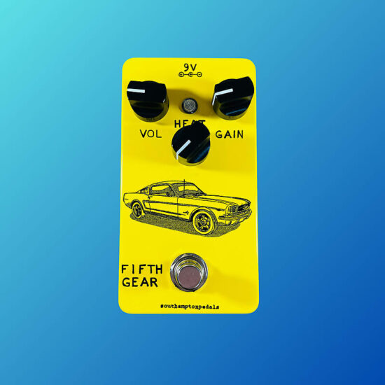 Southampton Pedals Fifth Gear Overdrive 2010s Yellow