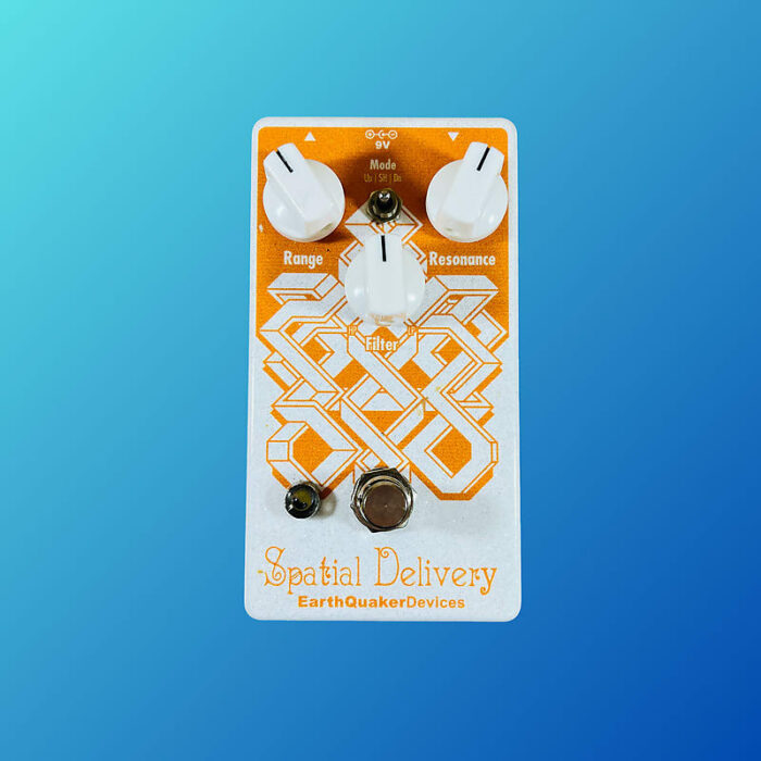 EarthQuaker Devices Spatial Delivery Sample & Hold Envelope Filter 2016 - 2017 White Sparkle / Orange Print