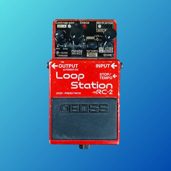 Boss RC-2 Loop Station 2006 - Present Red