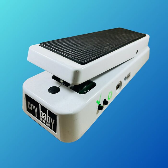 Dunlop 105Q Cry Baby Bass Wah 1999 - Present White - Image 4