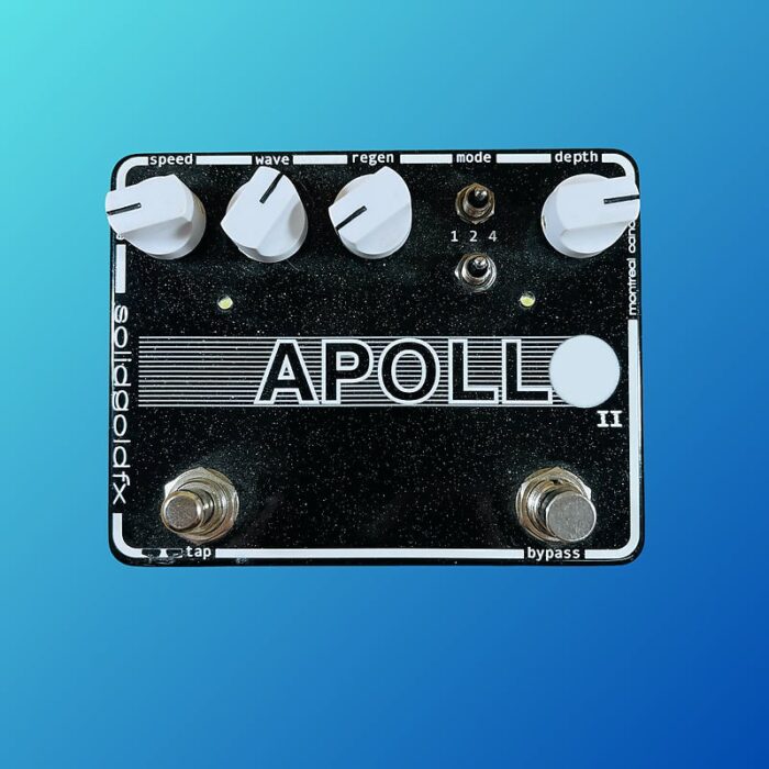 SolidGoldFX Apollo II Tap Tempo Phaser Pedal