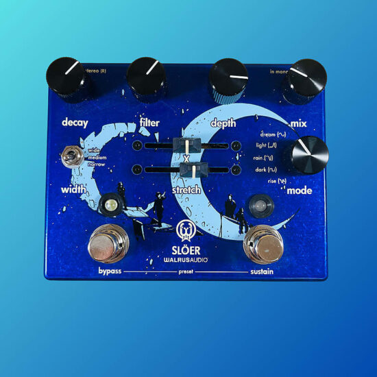 Walrus Audio Slöer Stereo Multi-Texture Reverb