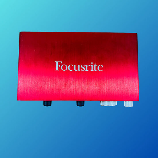 Focusrite Scarlett 2i2 USB 2.0 Audio Interface 2011 - 2016 Red / Black