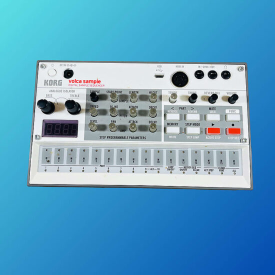 Korg Volca Sample 2 Digital Sample Sequencer 2020 White