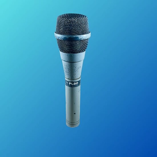 Electro-Voice PL80 Handheld Supercardioid Dynamic Microphone