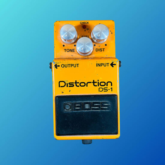 Boss DS-1 Distortion (Silver Label) 1994 - Present Orange