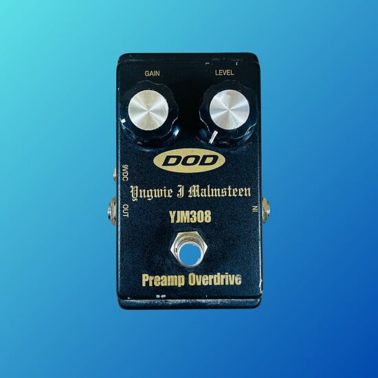 DOD YJM308 Yngwie J. Malmsteen Preamp Overdrive 2010s Black