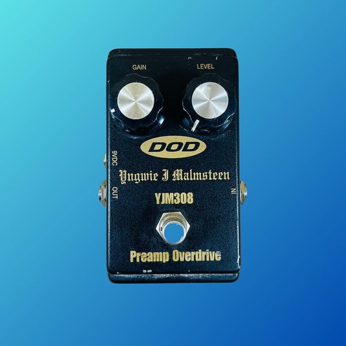 DOD YJM308 Yngwie J. Malmsteen Preamp Overdrive 2010s Black