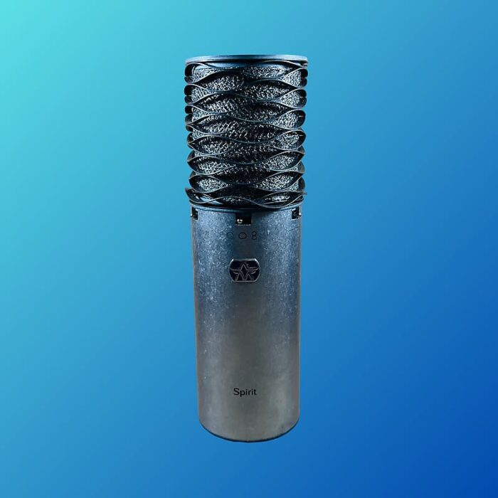 Aston Spirit Large Diaphragm Multipattern Condenser Microphone 2010s Metal