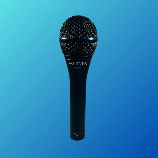 Audix OM2 Handheld Hypercardioid Dynamic Microphone 2010s Black
