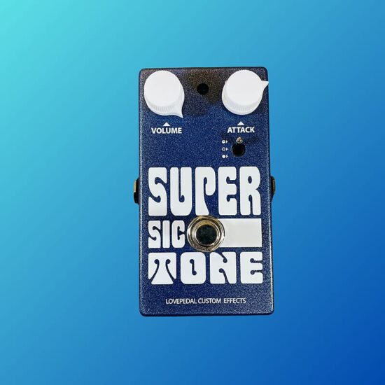 Lovepedal Super Sic Tone Fuzz 2010s Blue