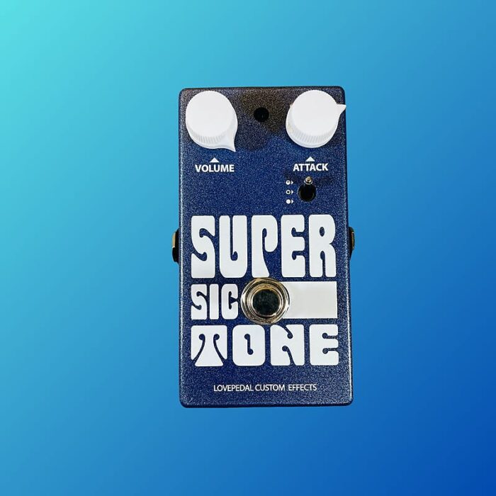 Lovepedal Super Sic Tone Fuzz 2010s Blue