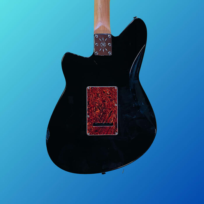 Reverend Double Agent W with Maple Fretboard 2010s Midnight Black - Image 3