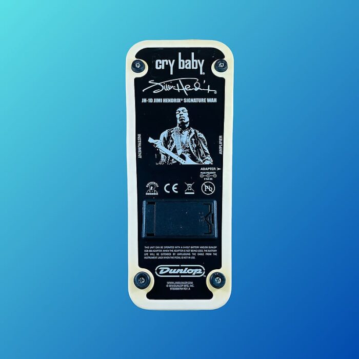 Dunlop JH-1D Jimi Hendrix Signature Cry Baby Wah 2011 - Present Black - Image 2
