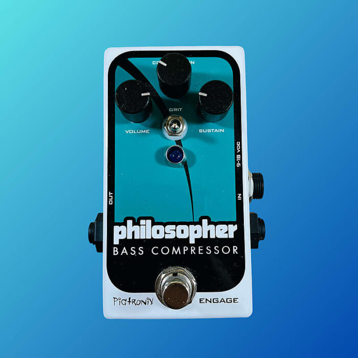 Pigtronix Philosopher Bass Compressor 2010s Teal