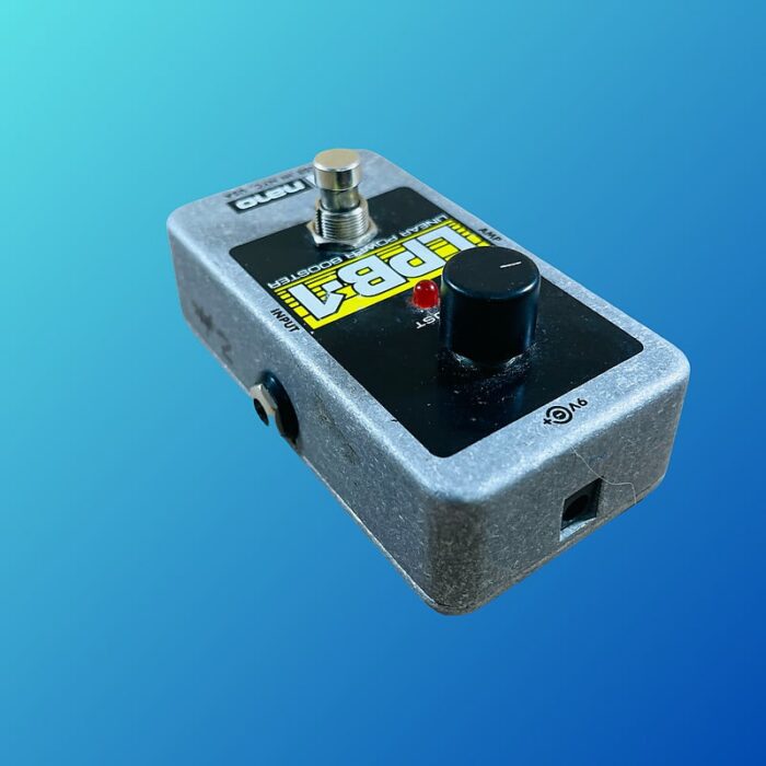 Electro-Harmonix LPB-1 Nano Linear Power Booster Preamp 2006 - Present Black / Yellow / Gray - Image 3