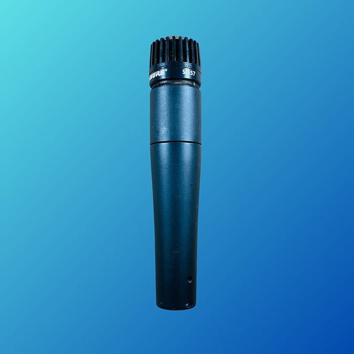 Shure SM57 Cardioid Dynamic Microphone 1984 - Present Black - Image 2