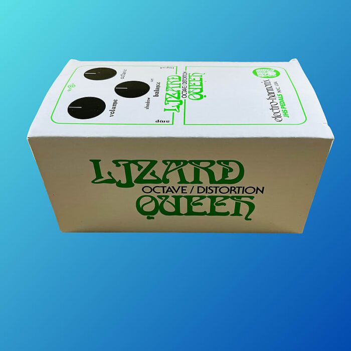 Electro-Harmonix / JHS Nano Lizard Queen Octave Fuzz 2023 - Present Silver / Green - Image 4