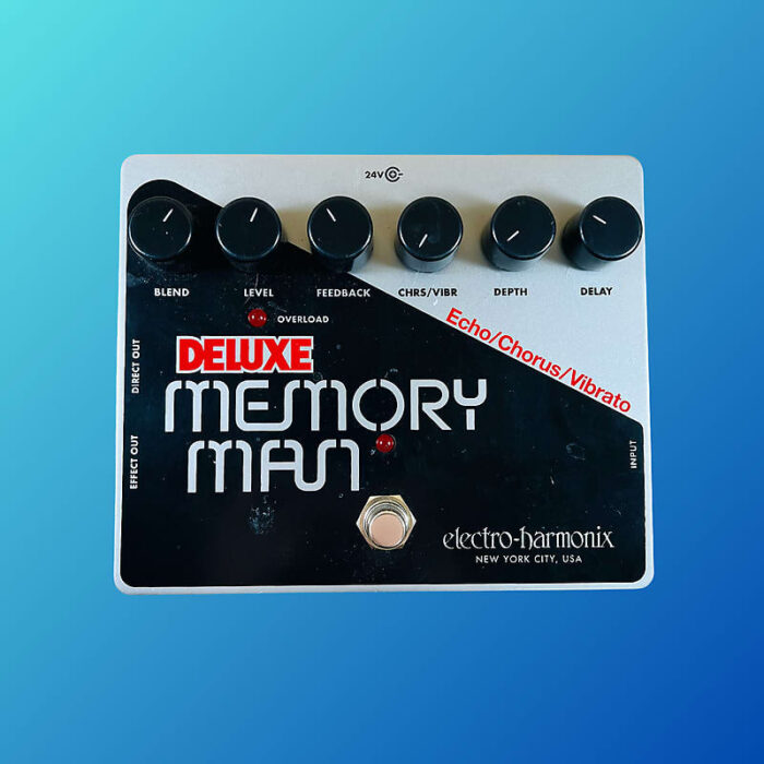 Electro-Harmonix Deluxe Memory Man 550Ms Analog Delay / Chorus / Vibrato 2008 - Present Black / Silver