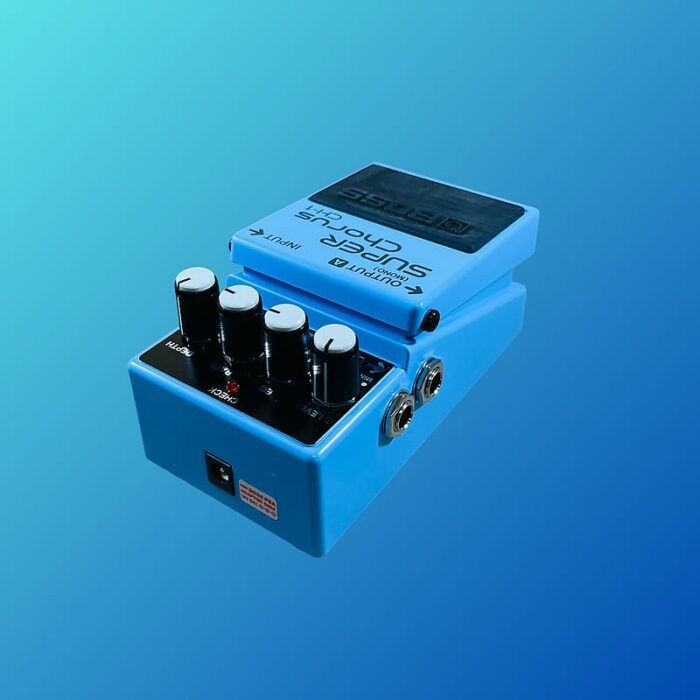Boss CH-1 Super Chorus (Dark Gray Label) 2001 - Present Blue - Image 4