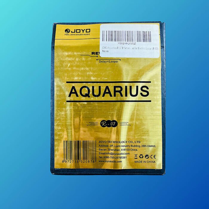Joyo R-Series R-07 Aquarius 2020 Blue - Image 4