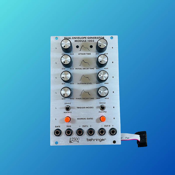 Behringer 1003 Dual Envelope Generator Eurorack Module 2021 - Present Silver