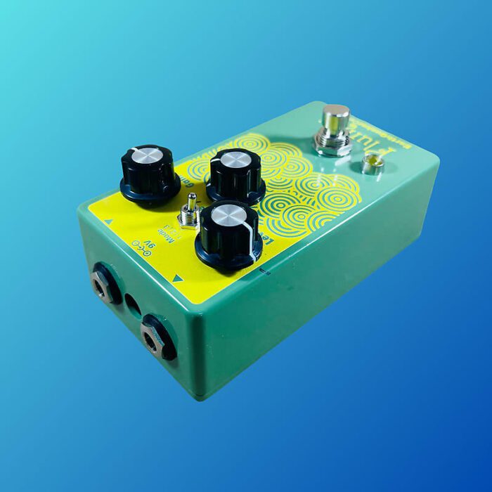 EarthQuaker Devices Plumes Small Signal Shredder Overdrive 2019 - Present Green / Yellow Print - Image 4